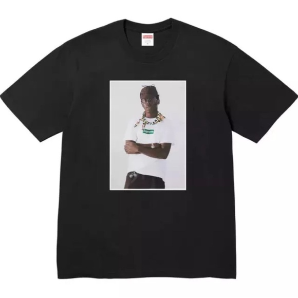 Supreme Tyler The Creator Photo Tee Black Size M Brand New FW24 Streetwe… - Picture 1 of 4